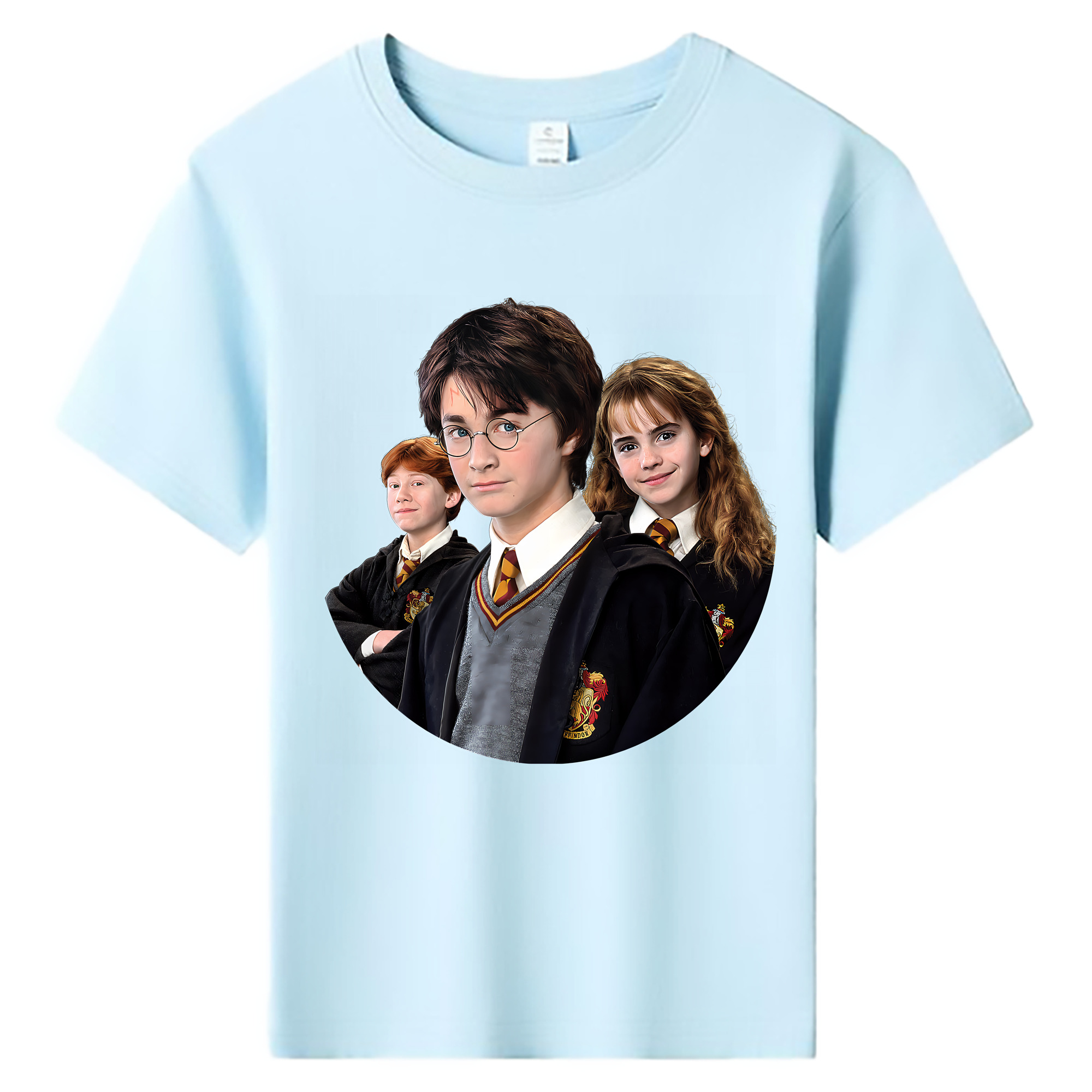 （画像用） Harry Potter ハリー・ポッターシリーズ 綿100％キッズTシャツ（フロントプリント）